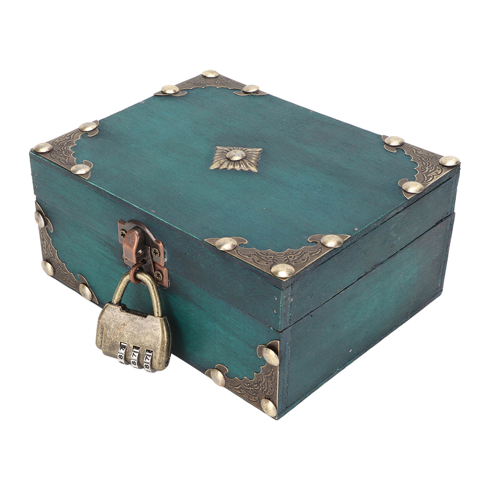 Holz-Schmuckaufbewahrungsbox m – Vintage And Collectible Items Bewertung und Preis
