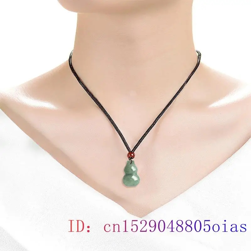 Birmanischen Jade Kürbis Anhän – Vintage Necklace Bewertung und Preis